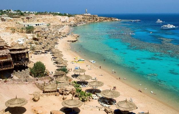 město Sharm El Sheik Šarm aš-Šajch Sinaj výlety atrakce pláže hotely